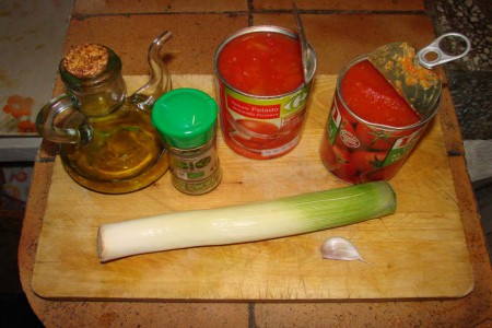 ingredientes de la salsa